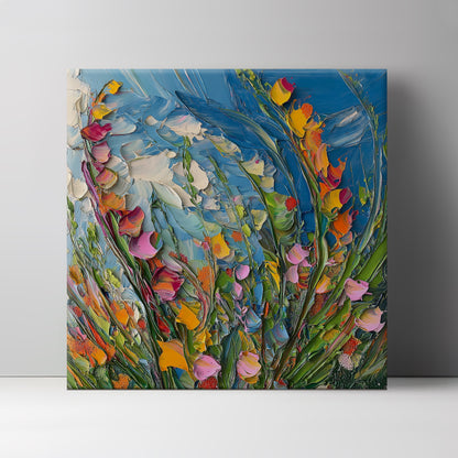 Floral Chorus - Canvas Print