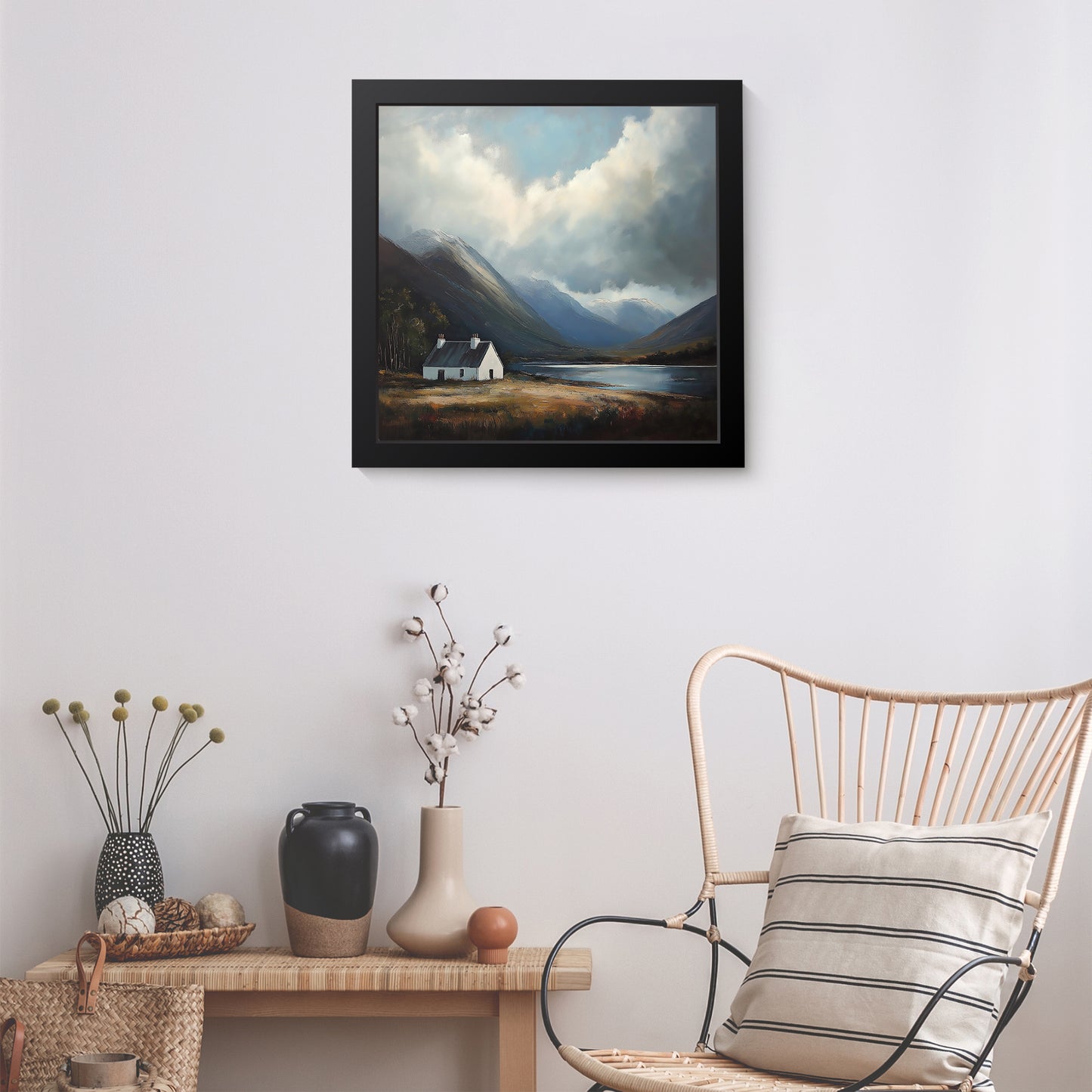 Glencoe Croft - Fine Art Print (16" x 16")