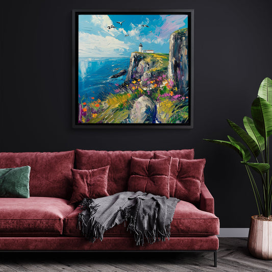 Watcher of the Waves - Canvas Print