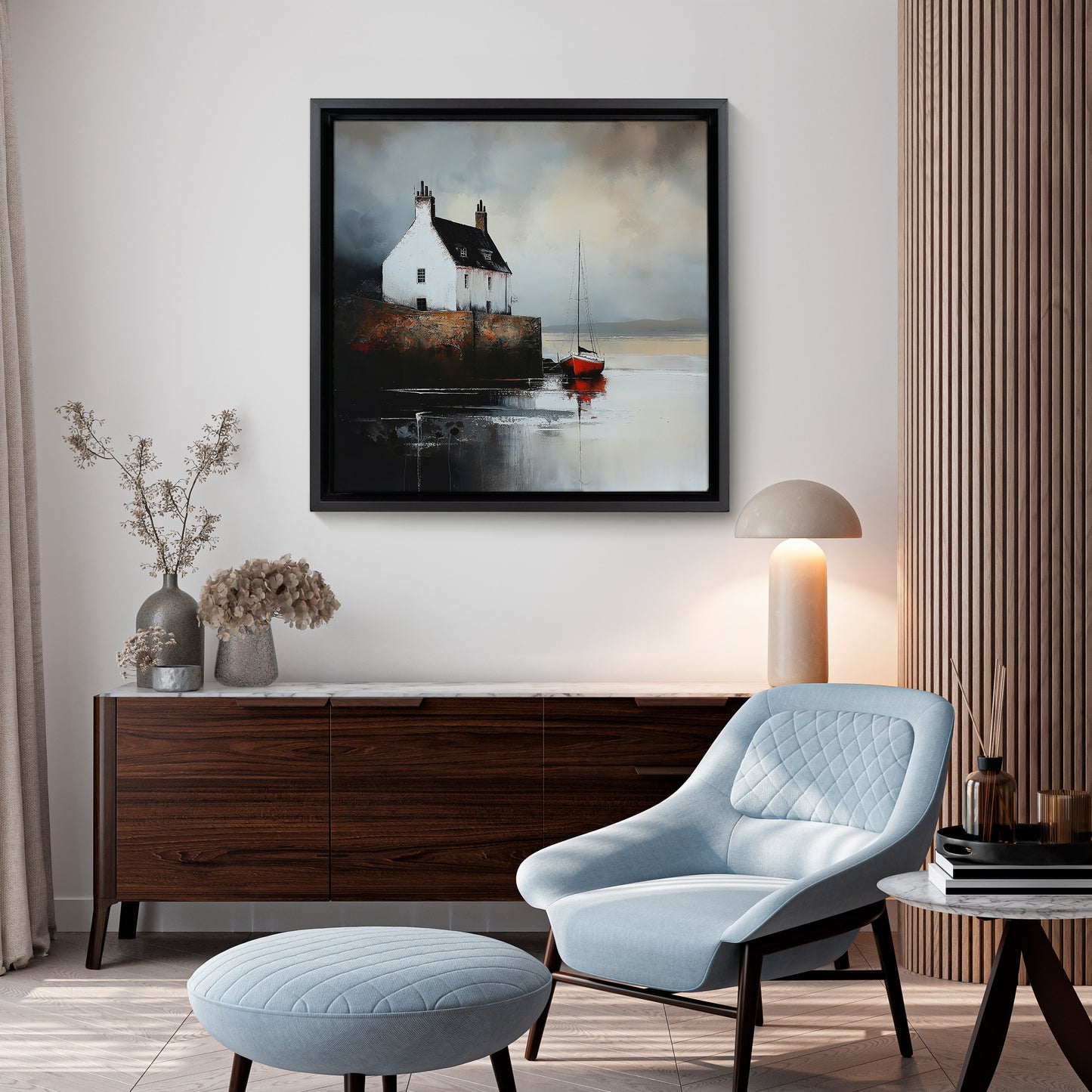 White Moor - Canvas Print