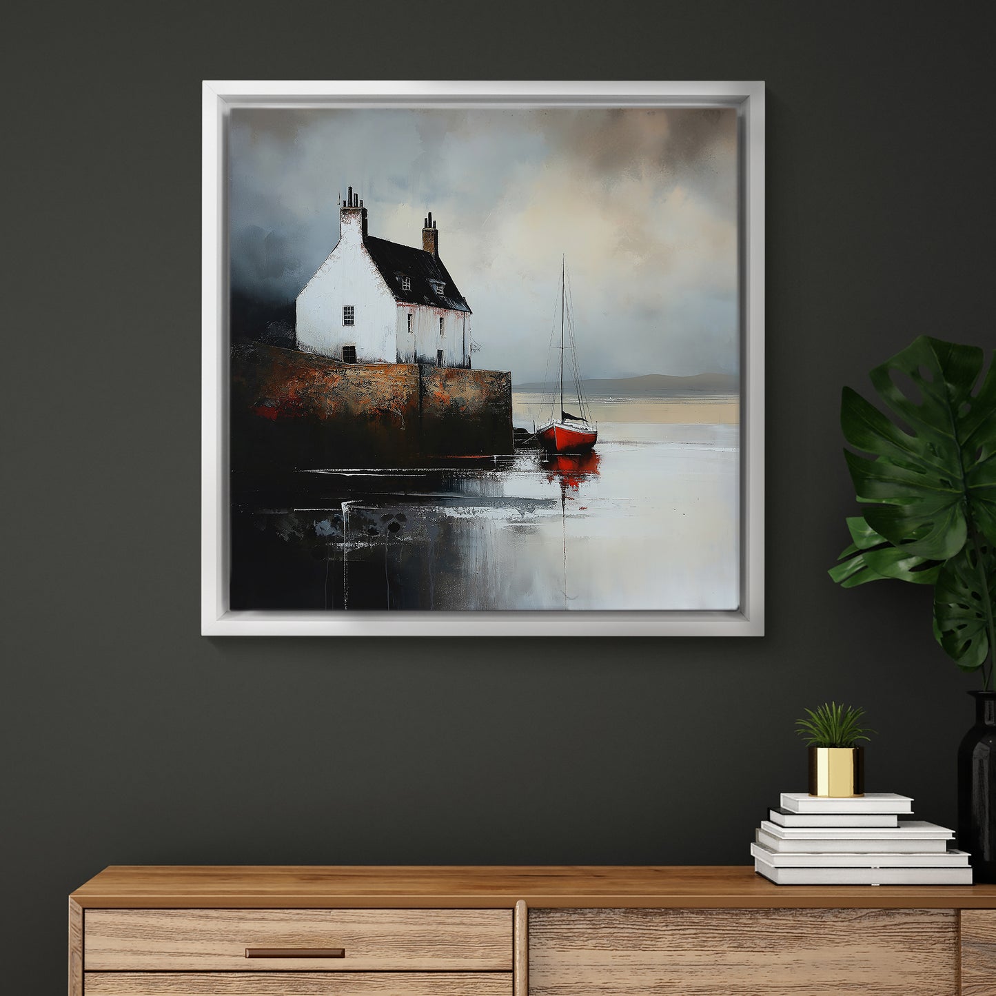 White Moor - Canvas Print