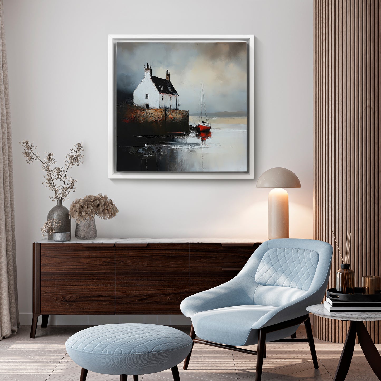 White Moor - Canvas Print