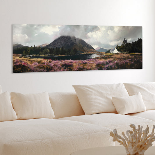 Loch Croft - Panoramic Canvas Print (60” x 20”)