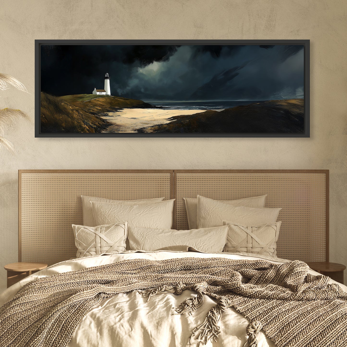 Lone Watch - Panoramic Canvas Print (60” x 20”)
