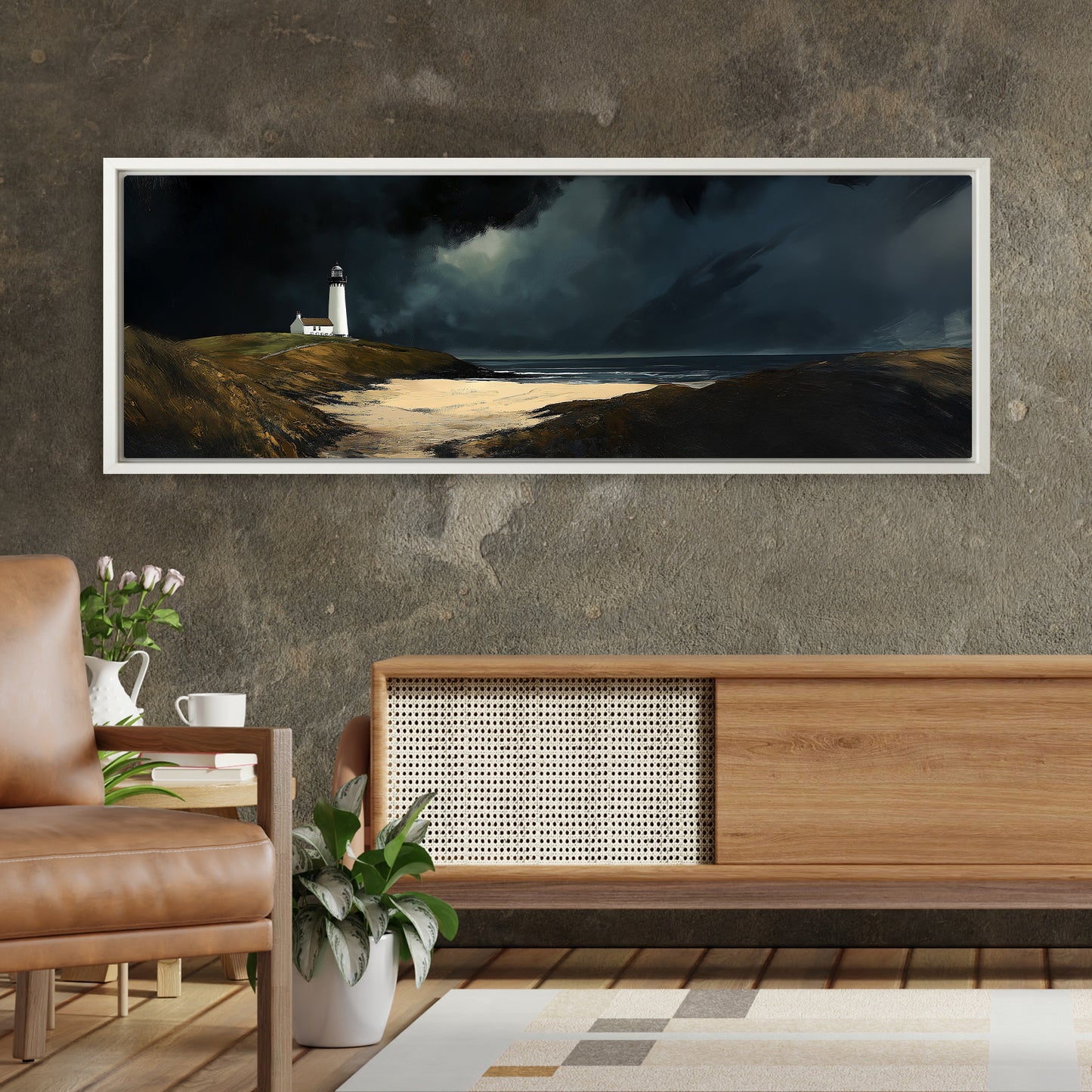 Lone Watch - Panoramic Canvas Print (60” x 20”)