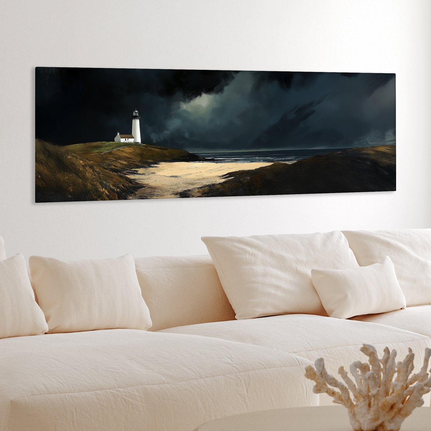Lone Watch - Panoramic Canvas Print (60” x 20”)
