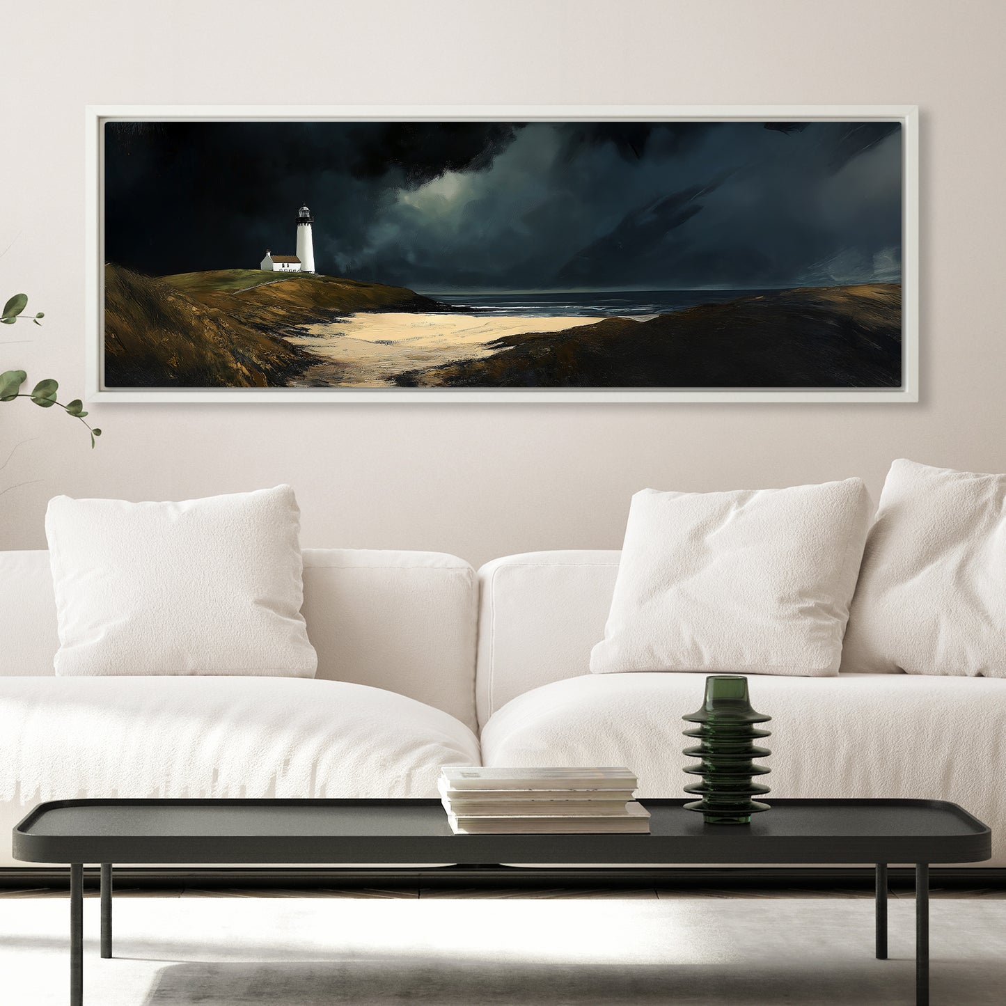 Lone Watch - Panoramic Canvas Print (60” x 20”)