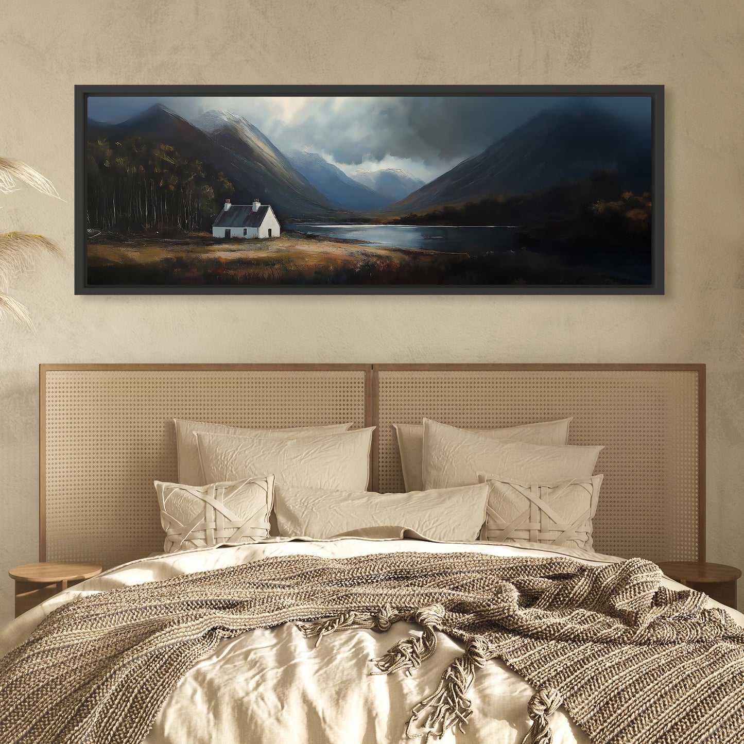 Glencoe Croft - Panoramic Canvas Print (60” x 20”)