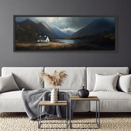 Glencoe Croft - Panoramic Canvas Print (60” x 20”)