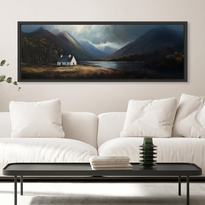 Glencoe Croft - Panoramic Canvas Print (60” x 20”)