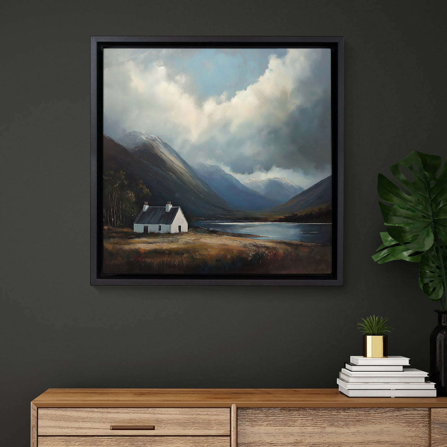 Glencoe Croft - Canvas Print