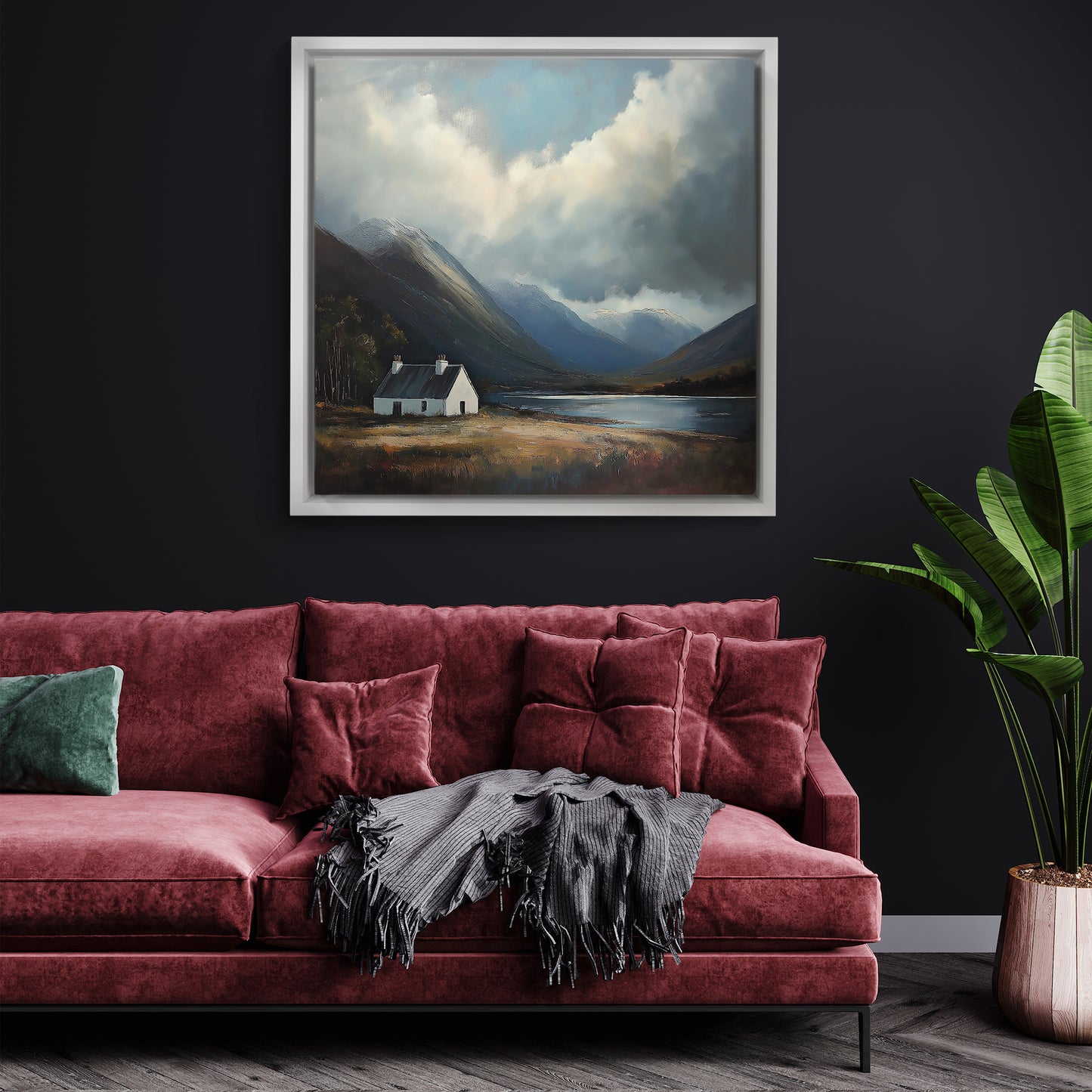 Glencoe Croft - Canvas Print