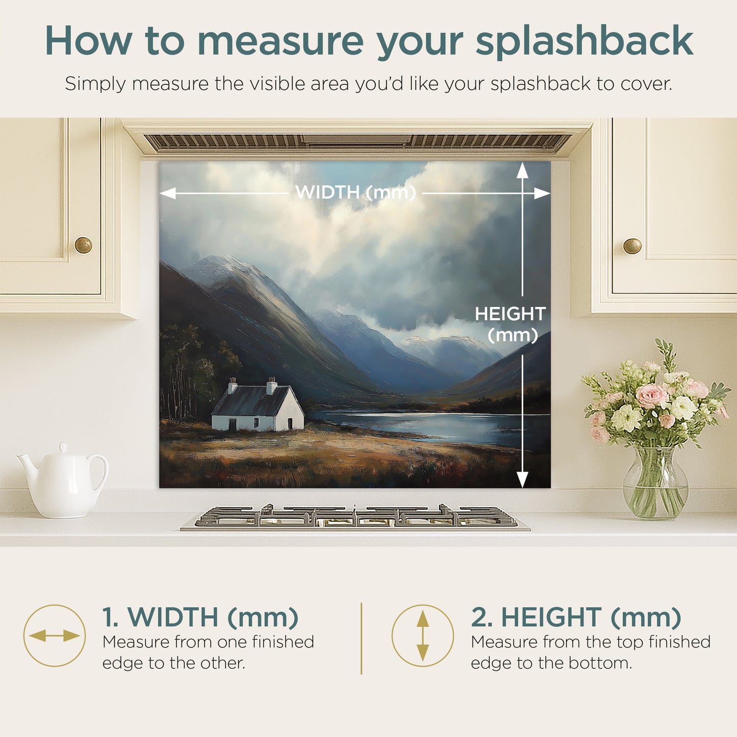 Glencoe Croft - Kitchen Splashback