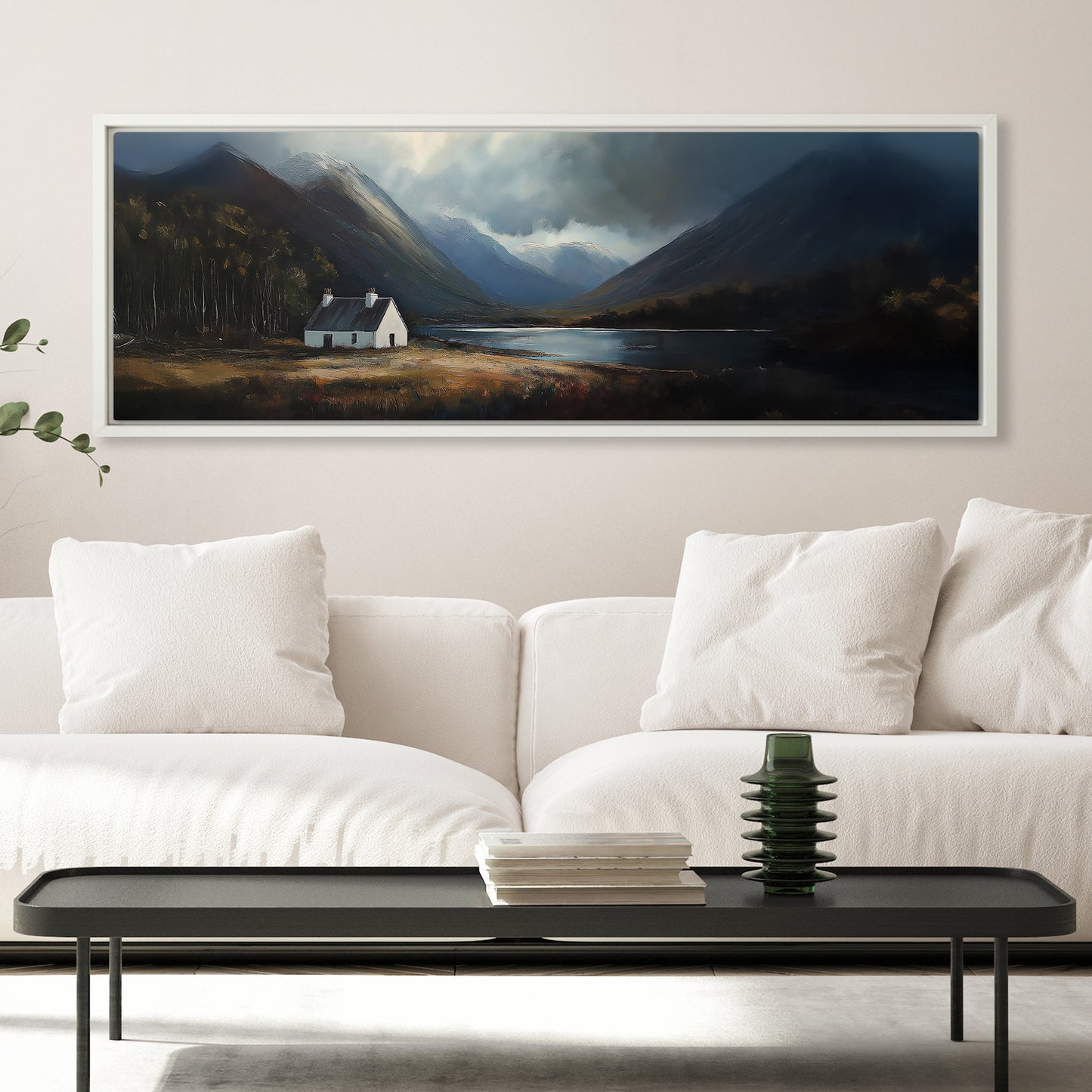 Glencoe Croft - Panoramic Canvas Print (60” x 20”)