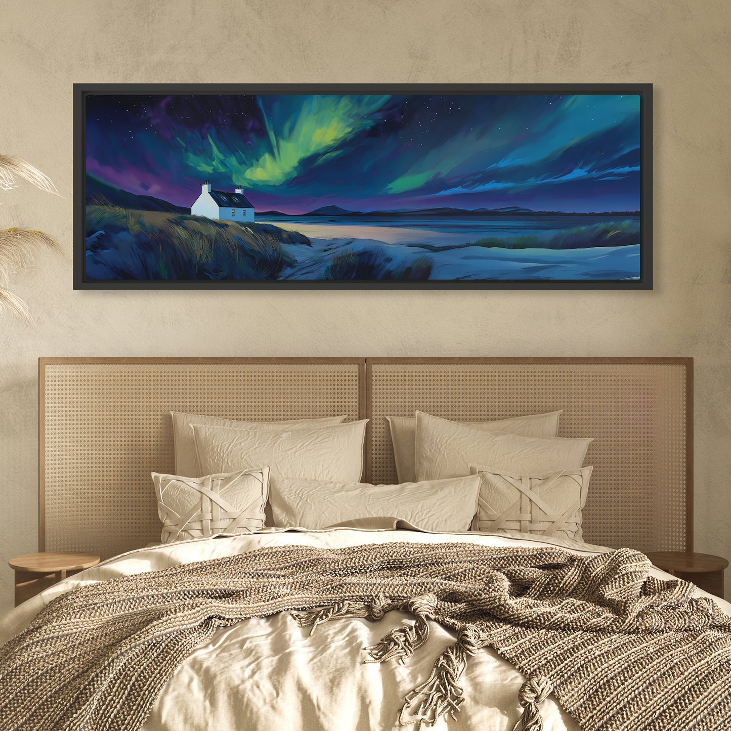 Dancing Sky - Panoramic Canvas Print (60” x 20”)