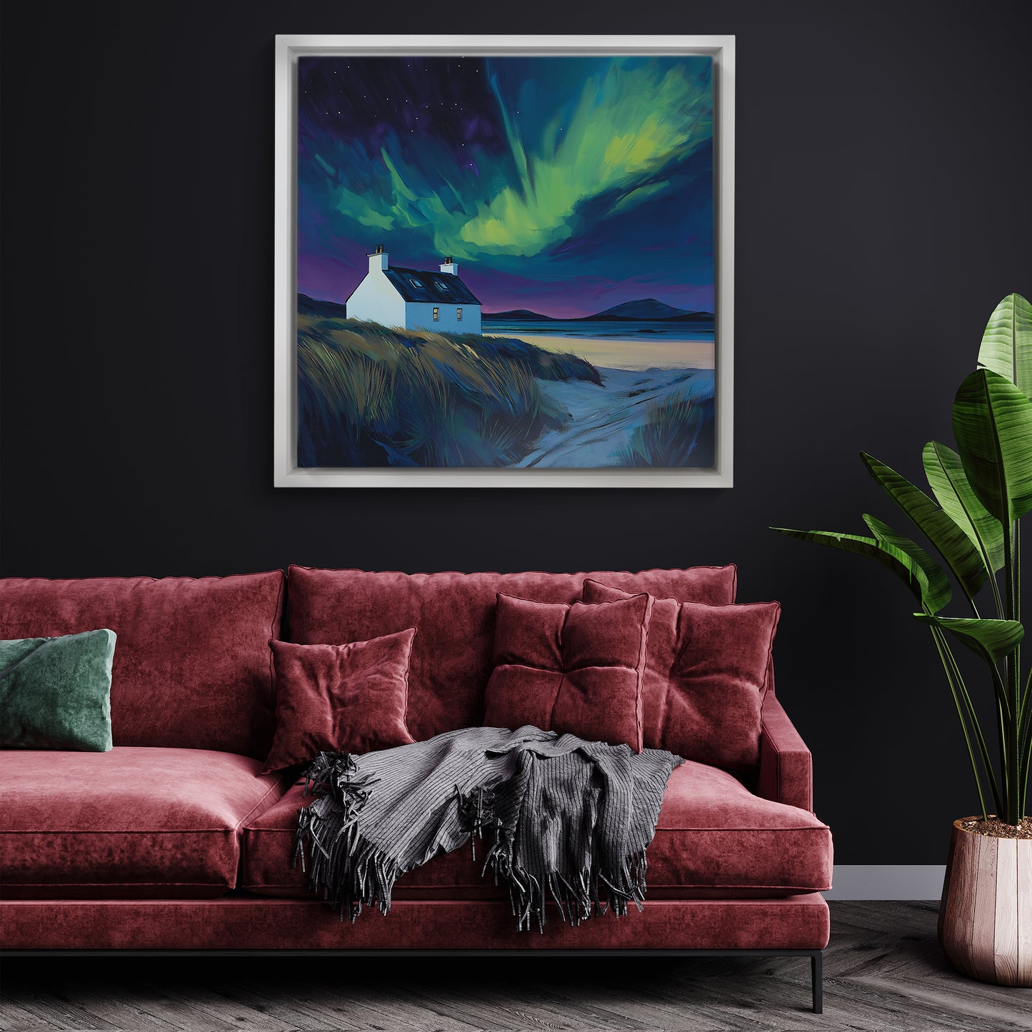 Dancing Sky - Canvas Print