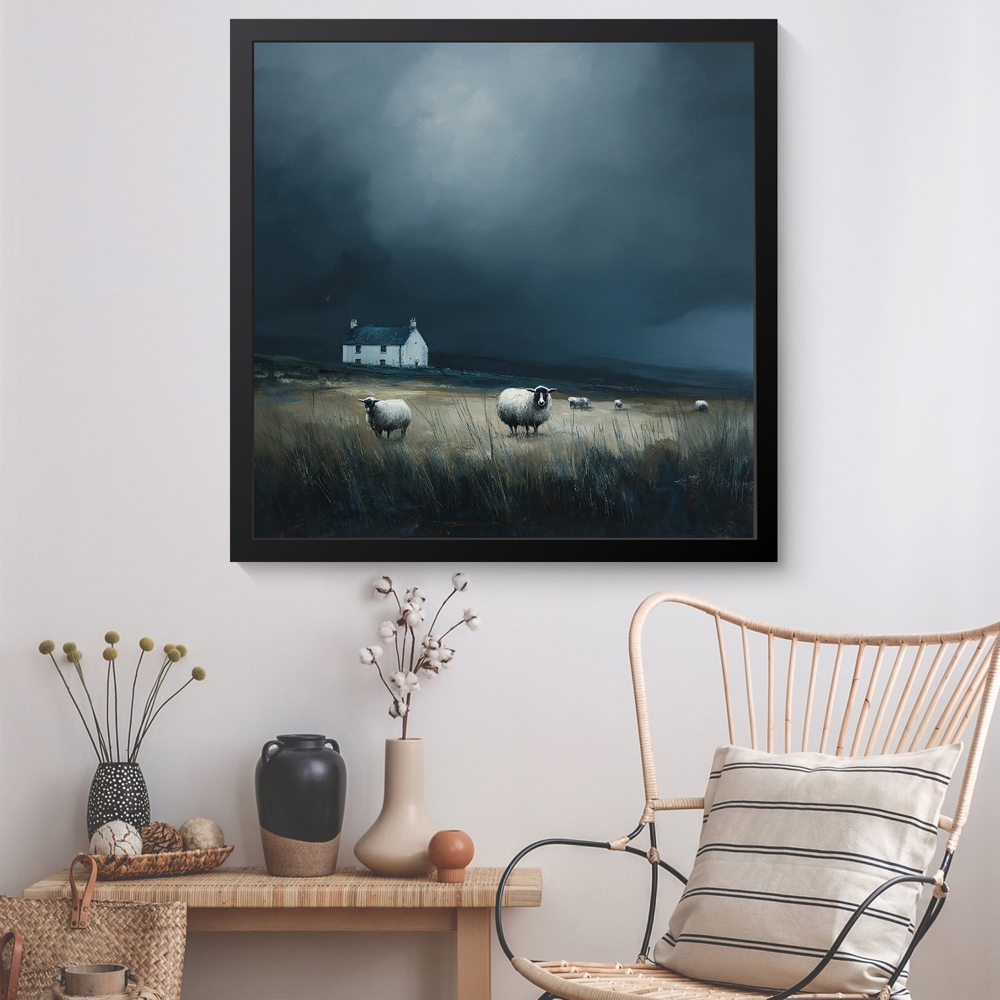 Flock By Night - Fine Art Print