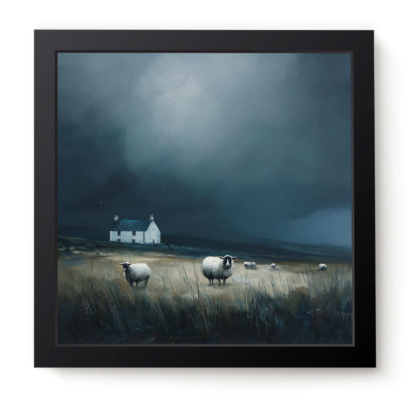 Flock By Night - Fine Art Print (16" x 16")