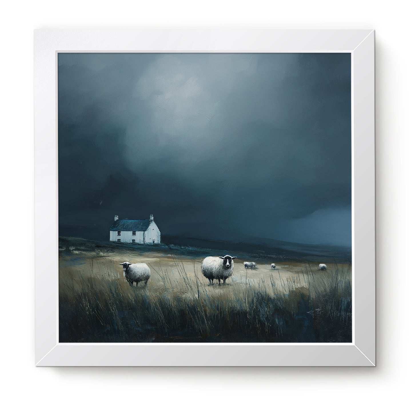 Flock By Night - Fine Art Print (16" x 16")