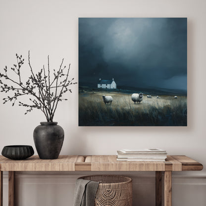 Flock By Night - Canvas Print