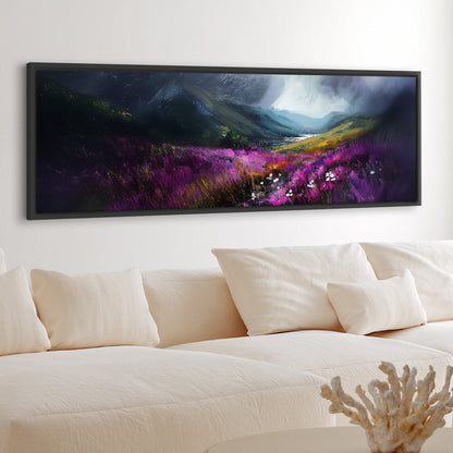 Storm In The Valley - Canvas Print