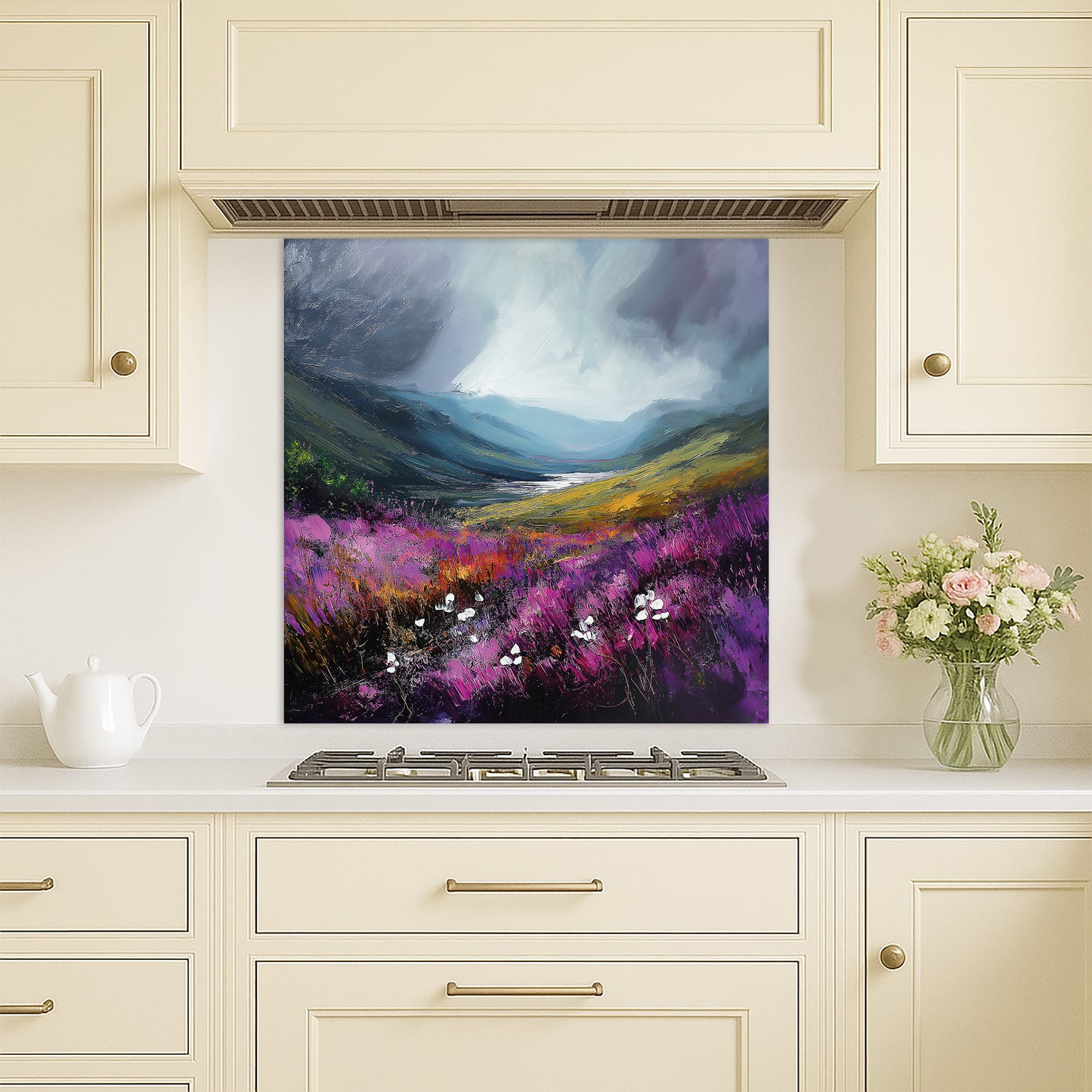 Storm In The Valley - Kitchen Splashback