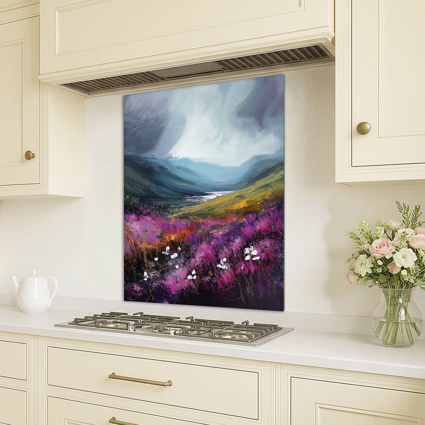 Storm In The Valley - Kitchen Splashback
