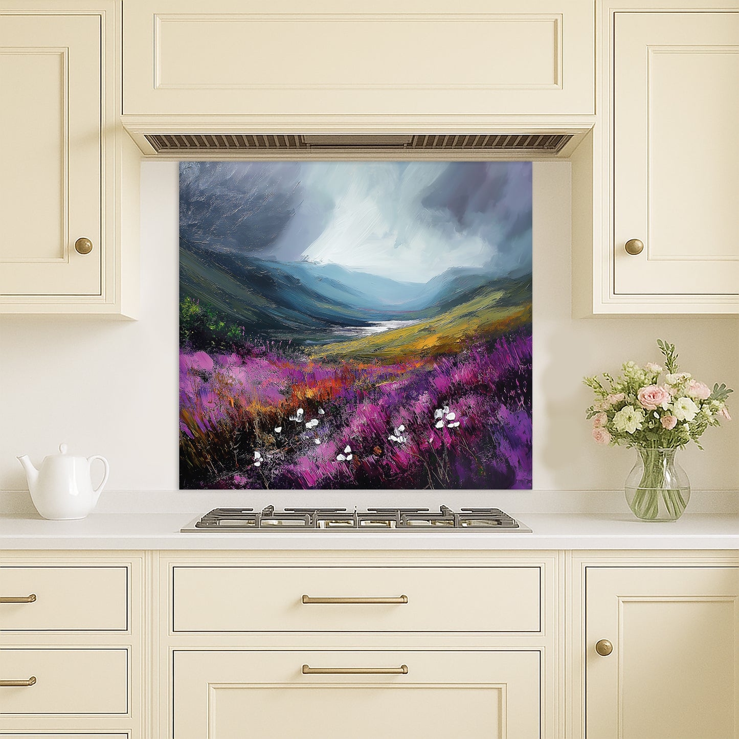 Storm In The Valley - Kitchen Splashback
