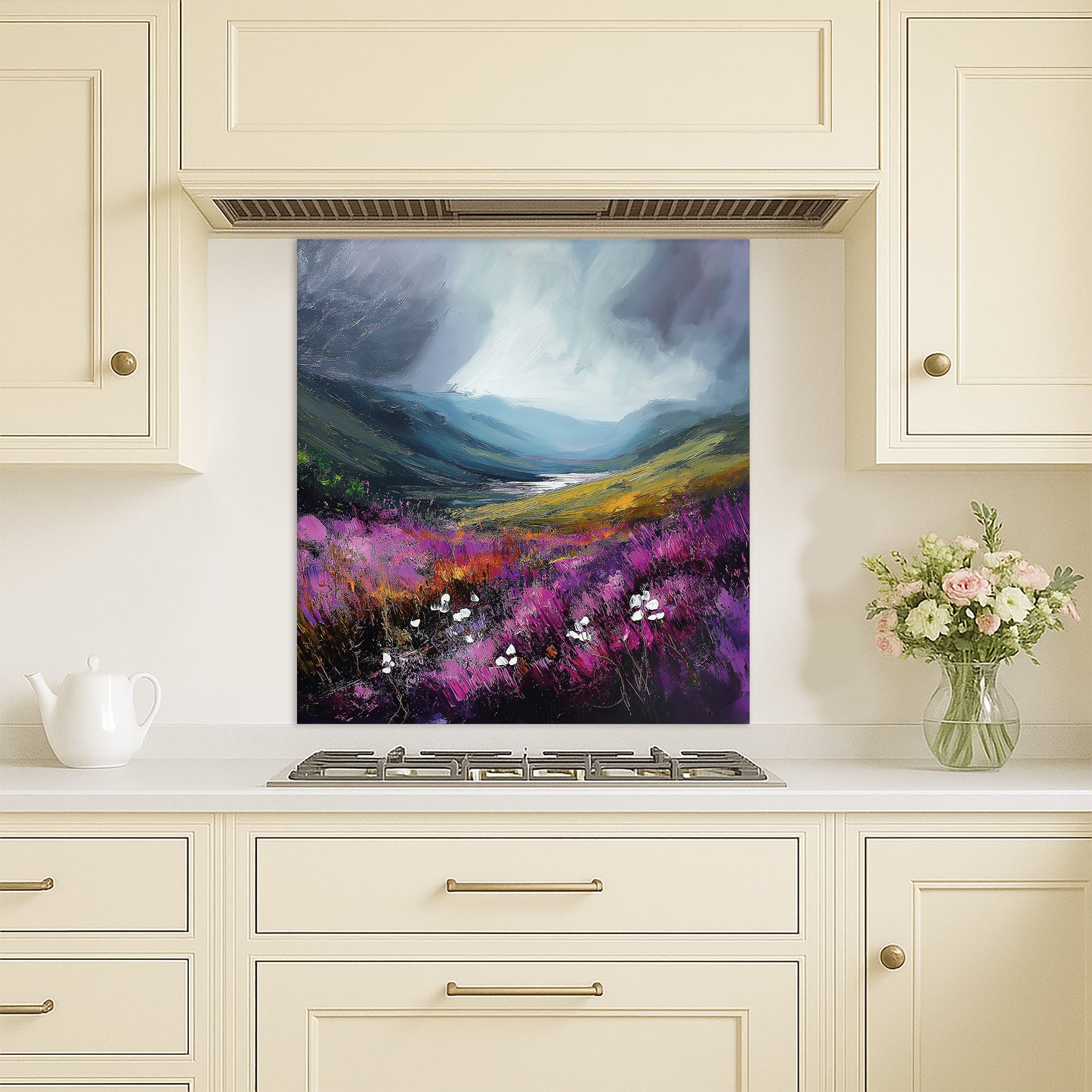 Storm In The Valley - Kitchen Splashback