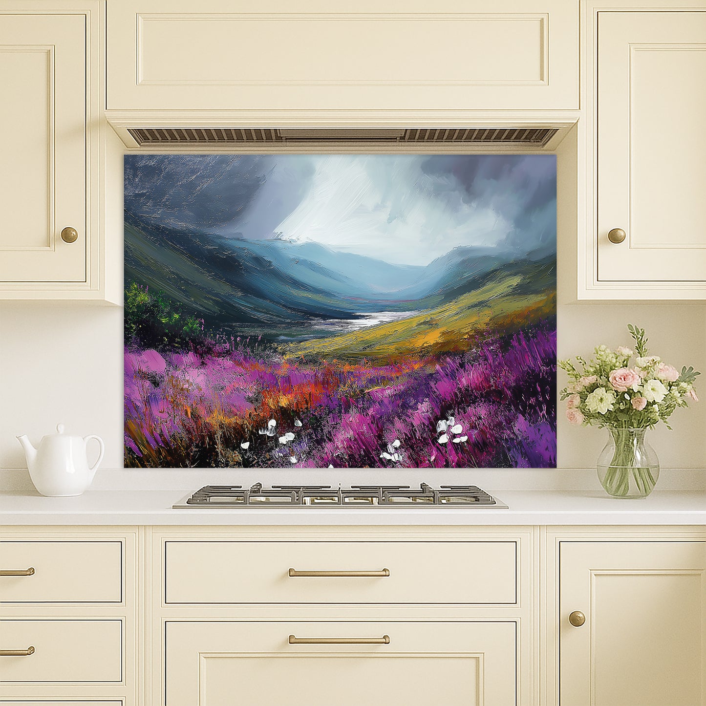 Storm In The Valley - Kitchen Splashback