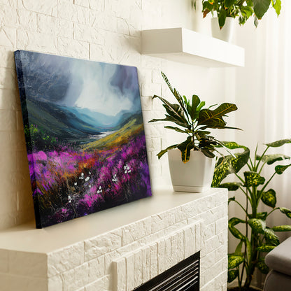 Storm In The Valley - Canvas Print