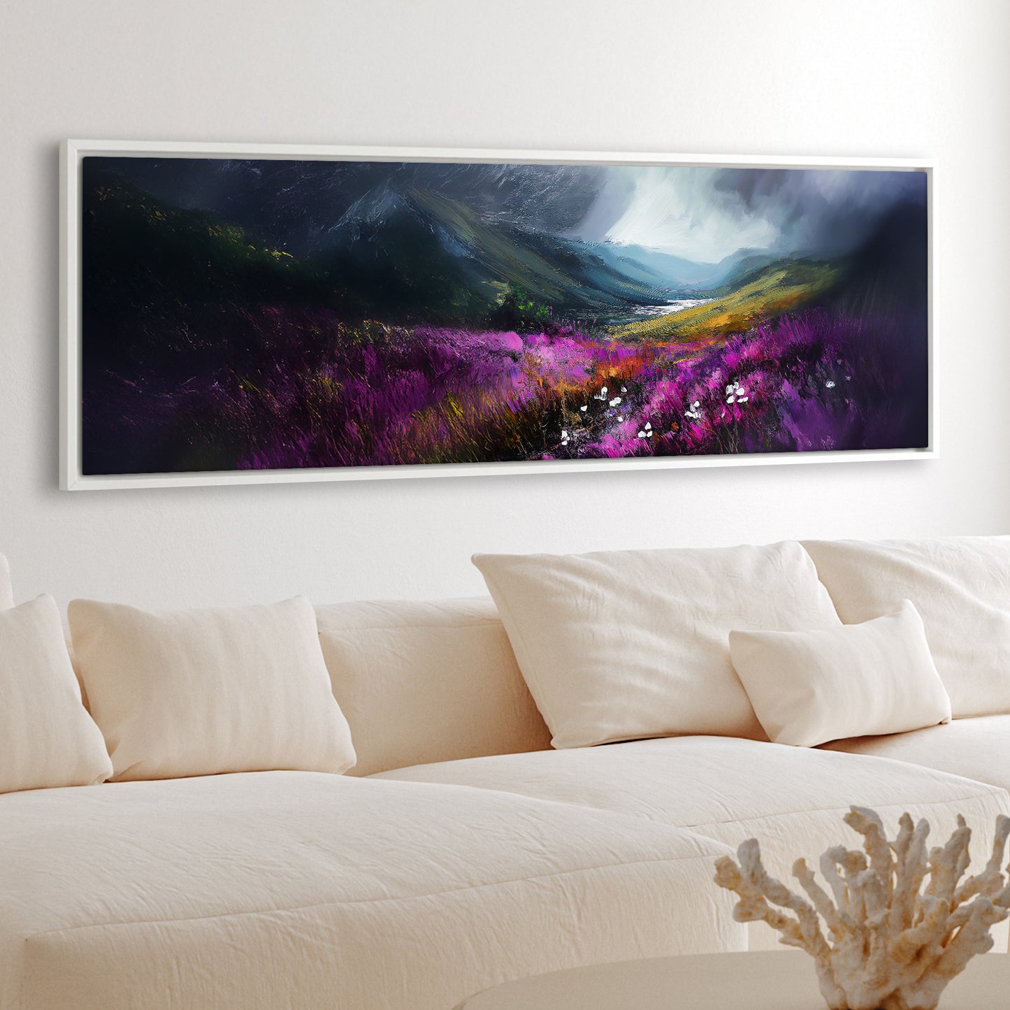 Storm In The Valley - Canvas Print