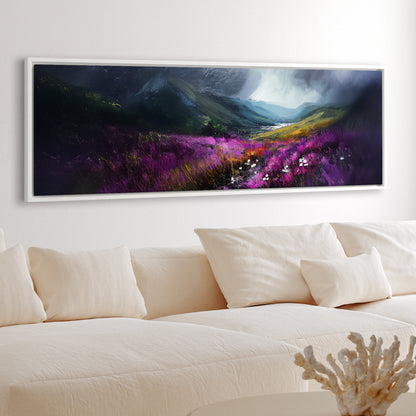 Storm In The Valley - Canvas Print