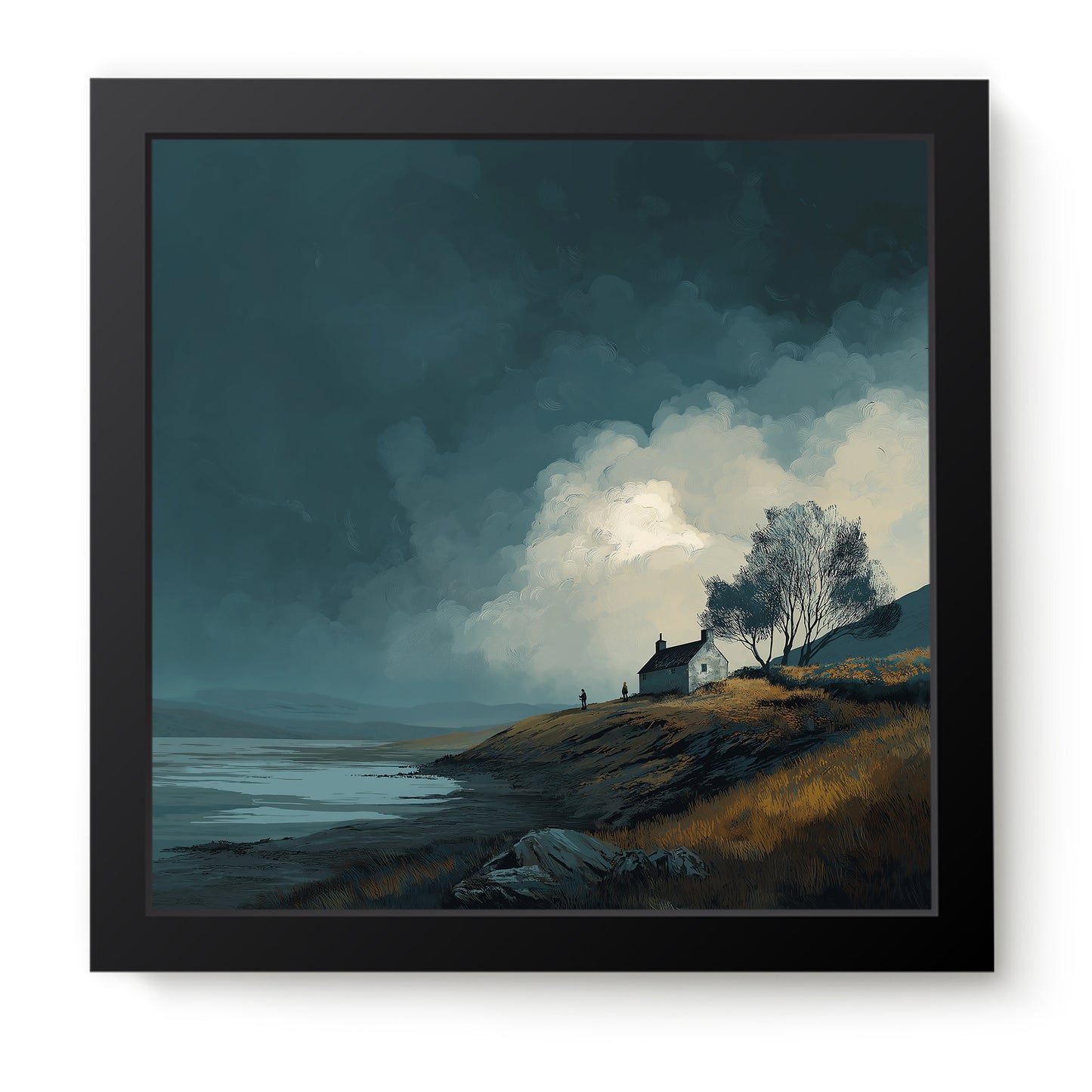 Together Alone - Fine Art Print (16" x 16")