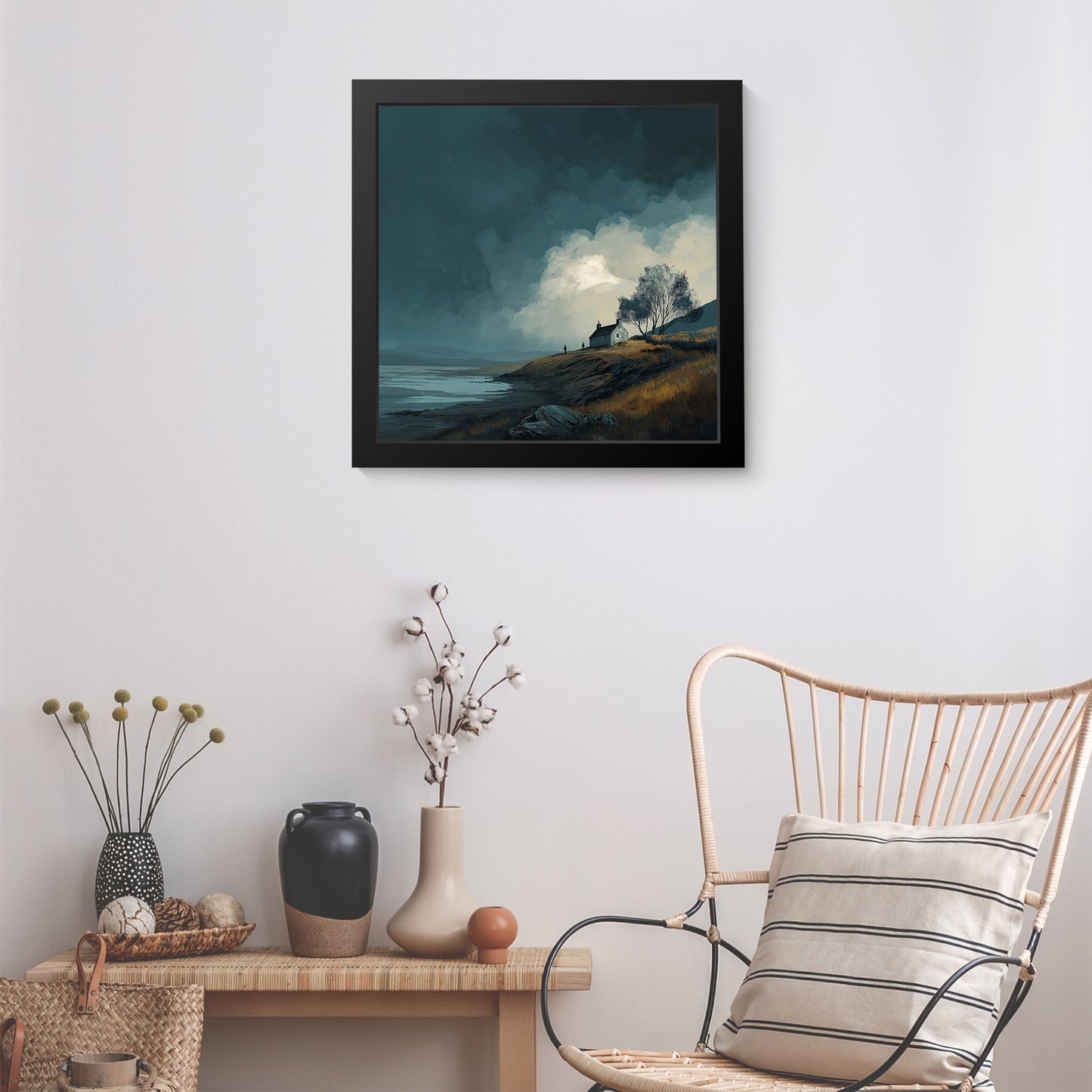 Together Alone - Fine Art Print (16" x 16")