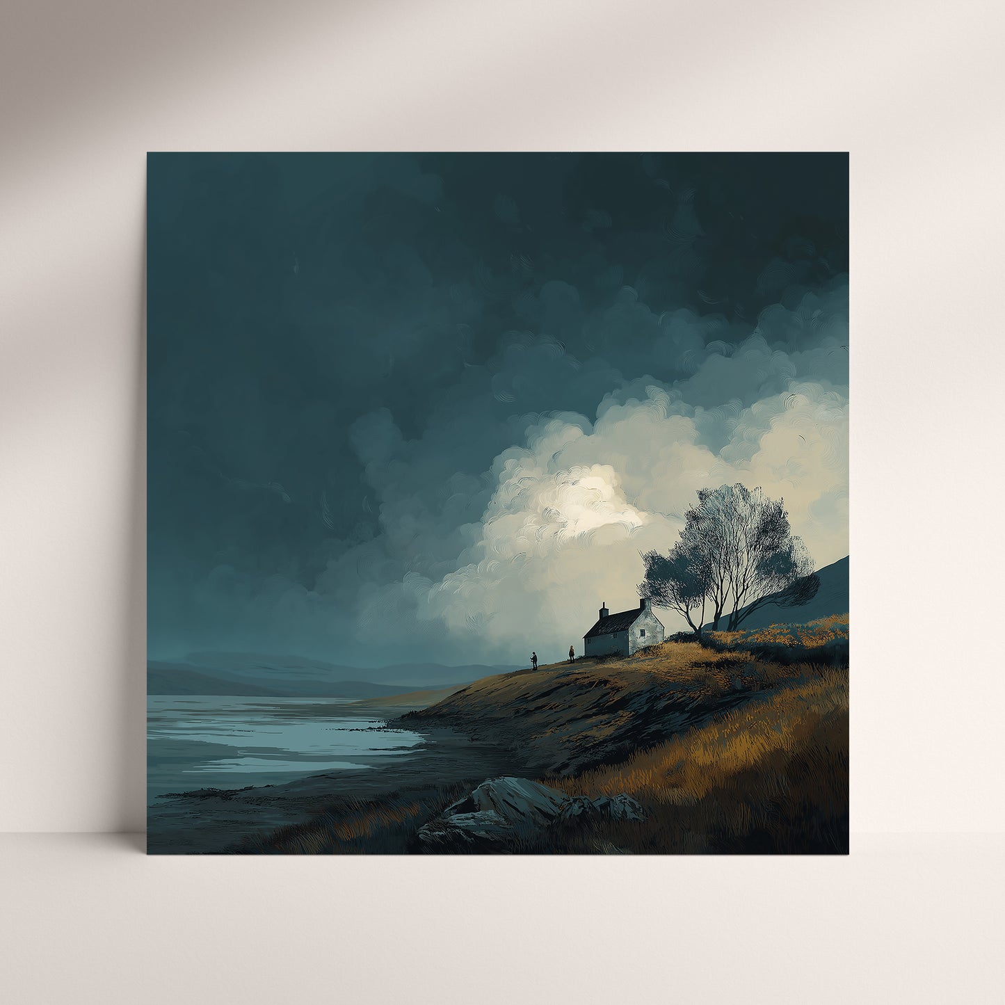 Together Alone - Fine Art Print (16" x 16")