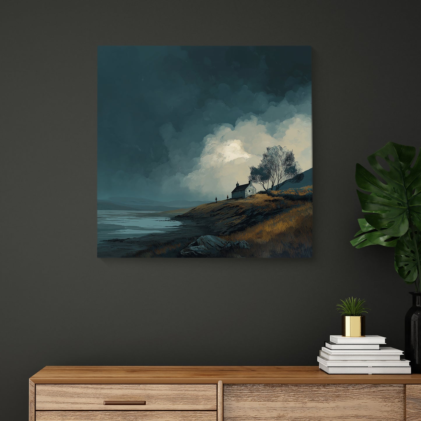 Together Alone - Canvas Print