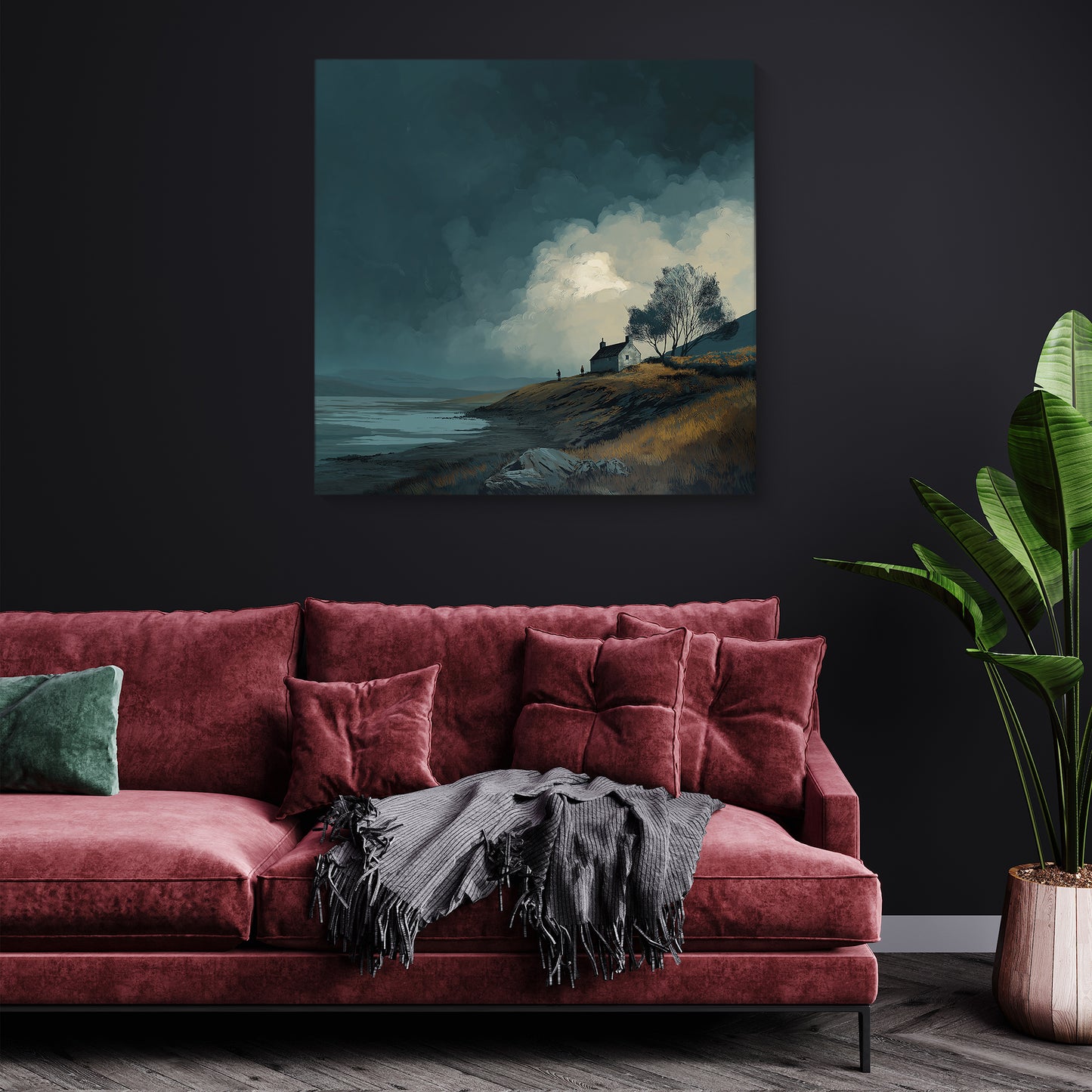 Together Alone - Canvas Print