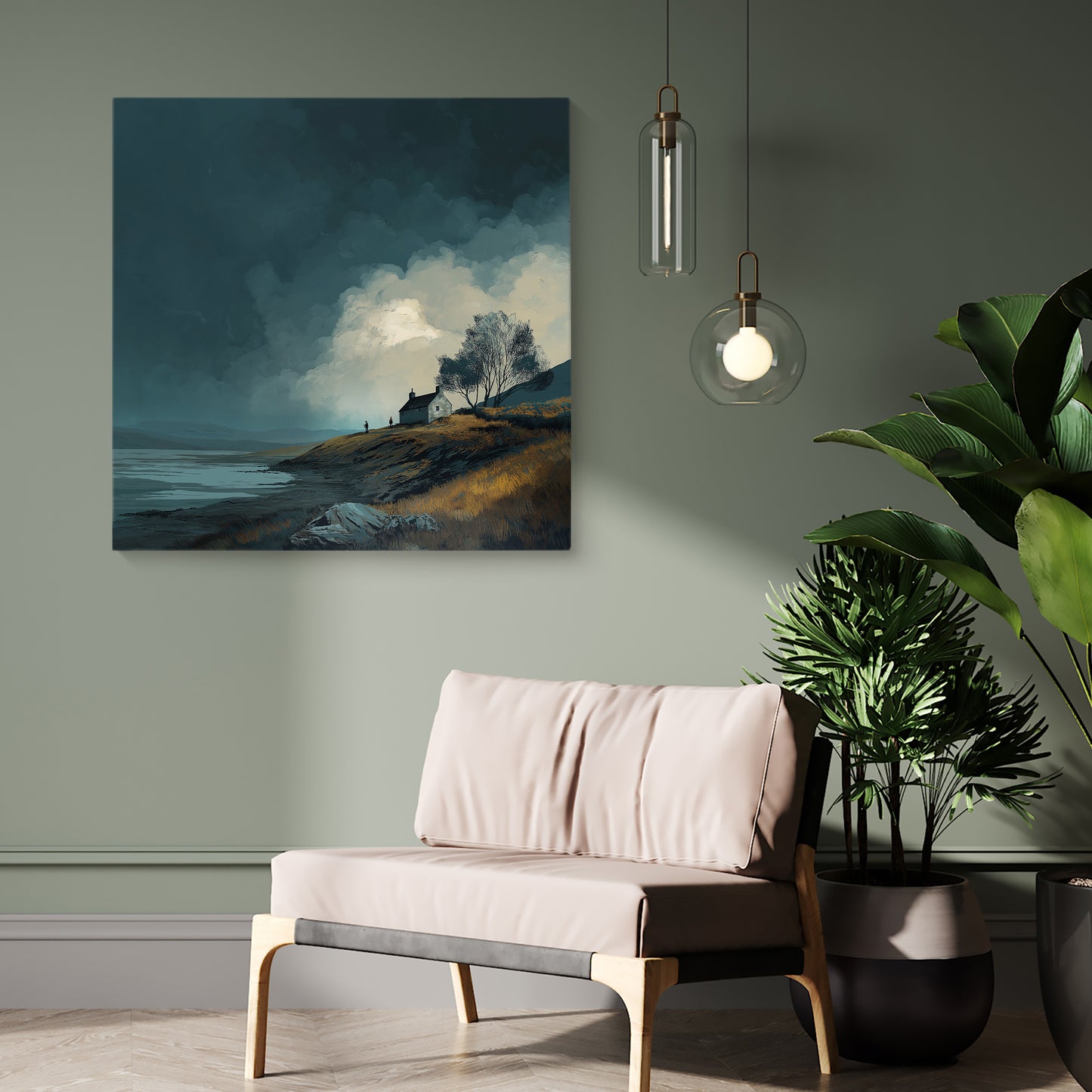 Together Alone - Canvas Print