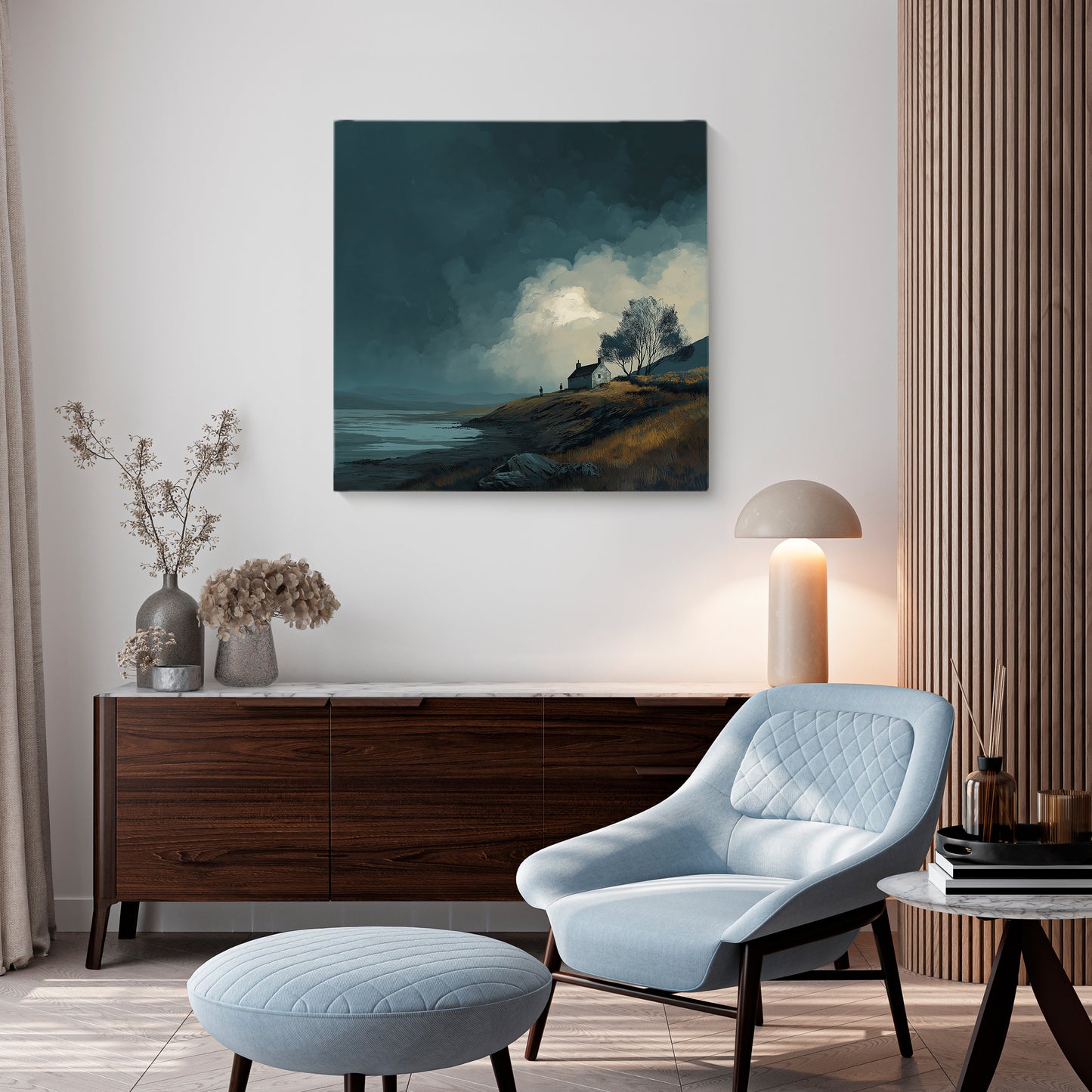 Together Alone - Canvas Print