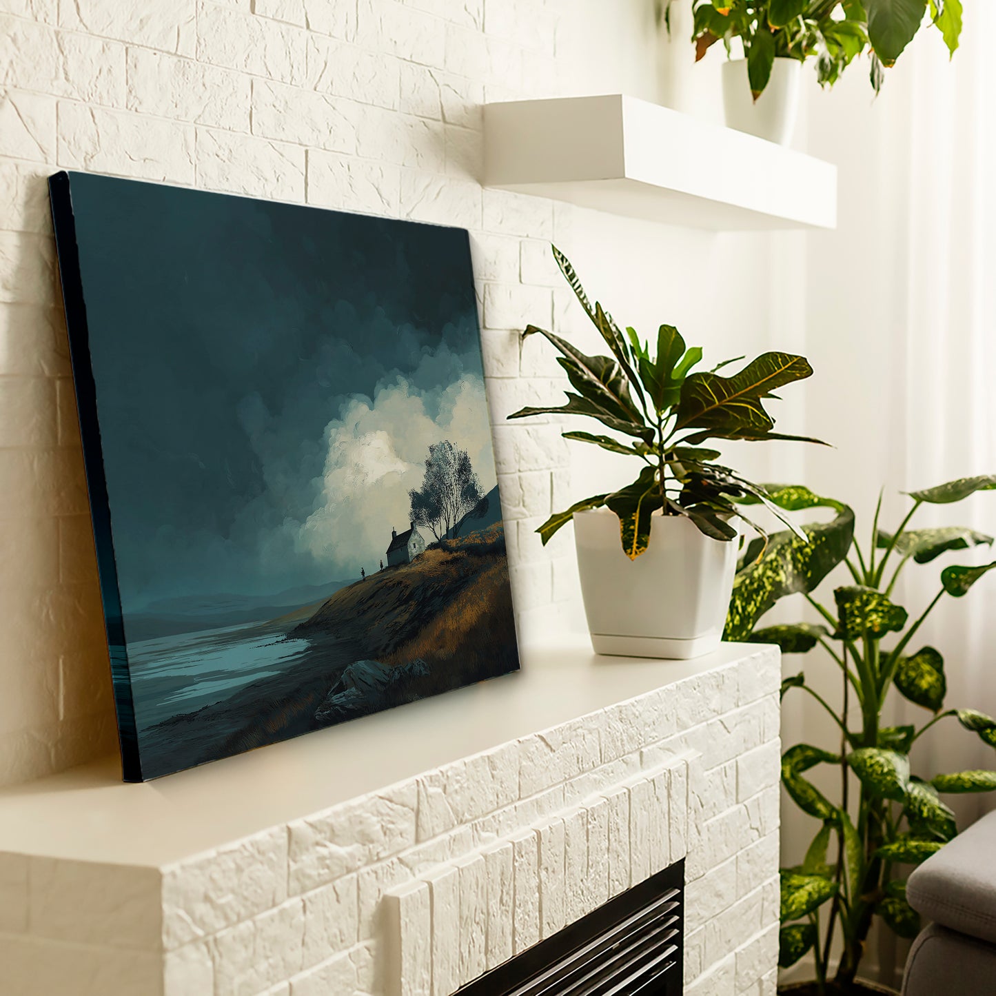 Together Alone - Canvas Print