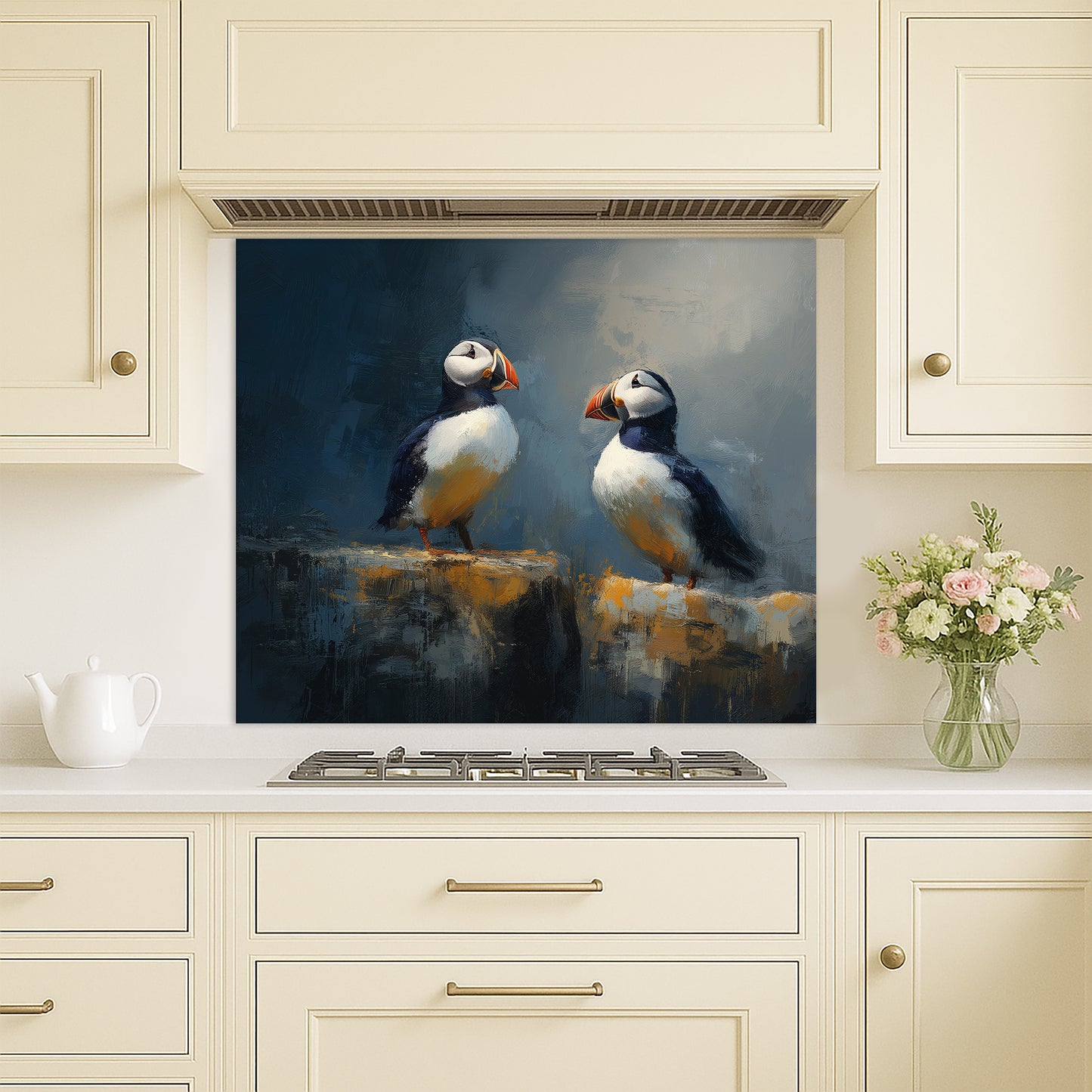 Puffin Rock - Kitchen Splashback