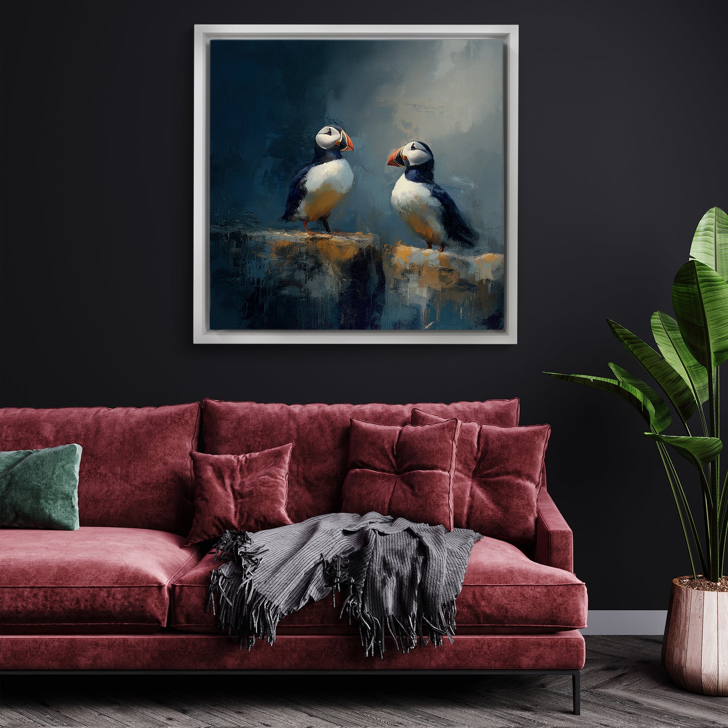 Puffin Rock - Canvas Print