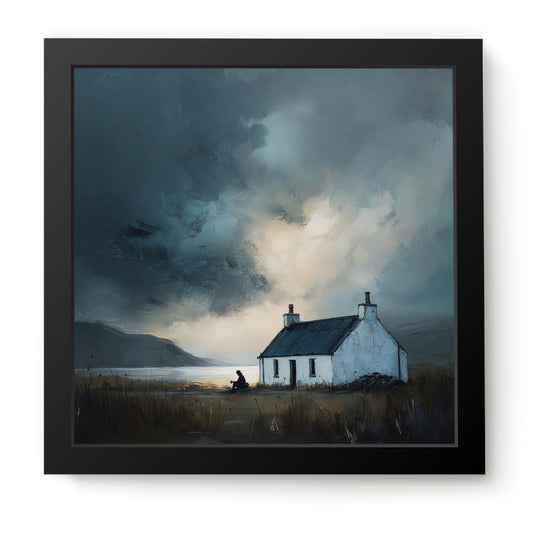 Morning Coffee - Fine Art Print (16" x 16")