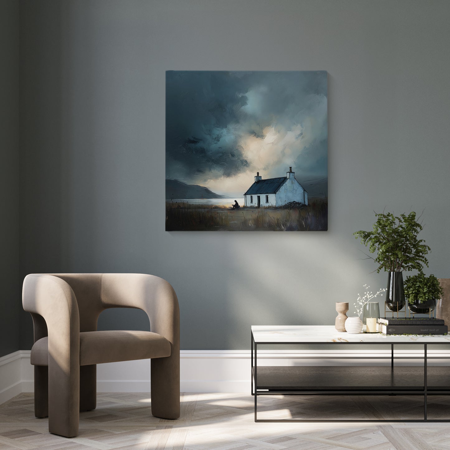 Morning Coffee - Canvas Print