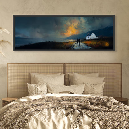 Last Light - Panoramic Canvas Print (60” x 20”)