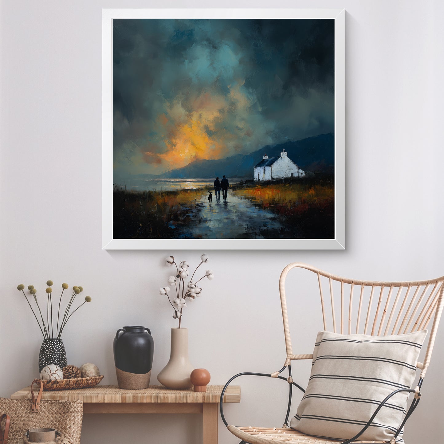 Last Light - Fine Art Print (16" x 16")