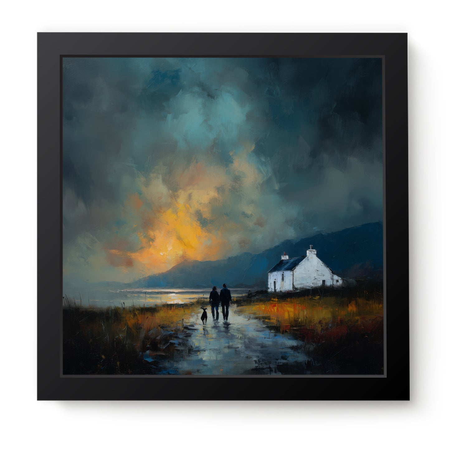 Last Light - Fine Art Print (16" x 16")