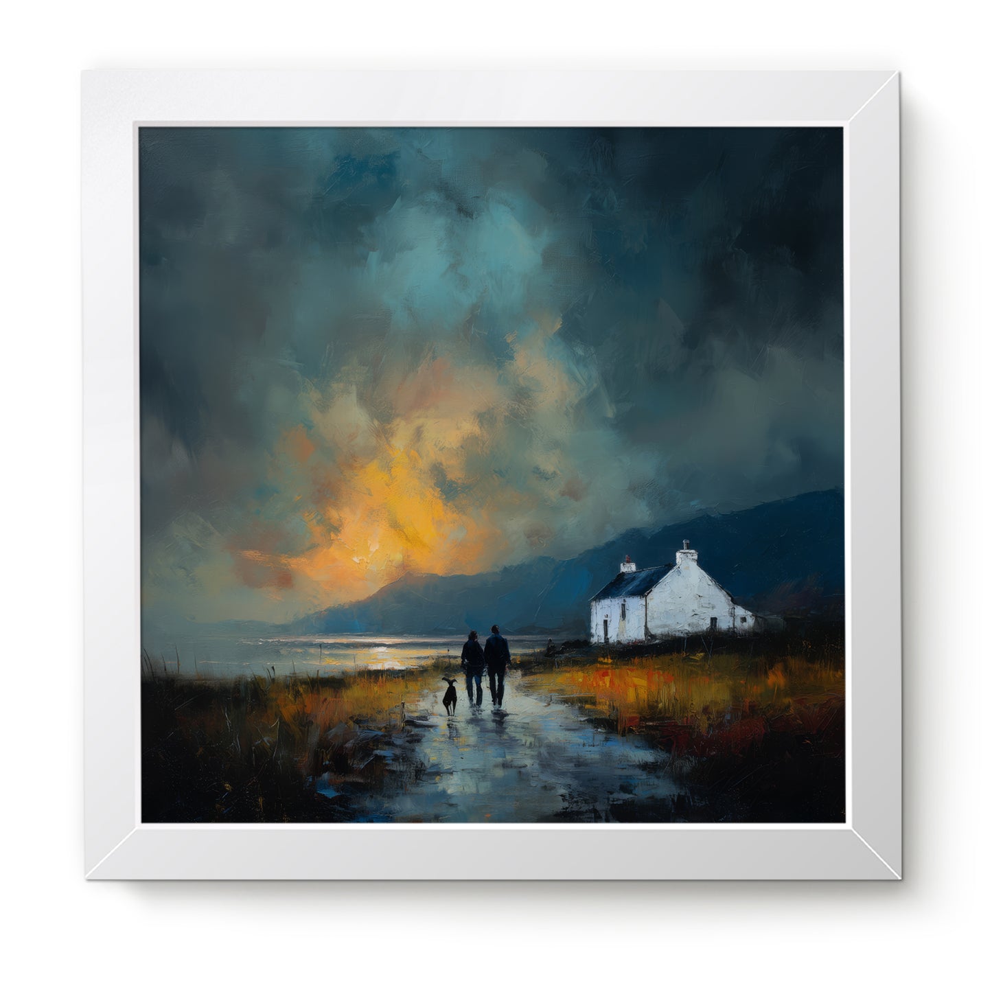 Last Light - Fine Art Print (16" x 16")