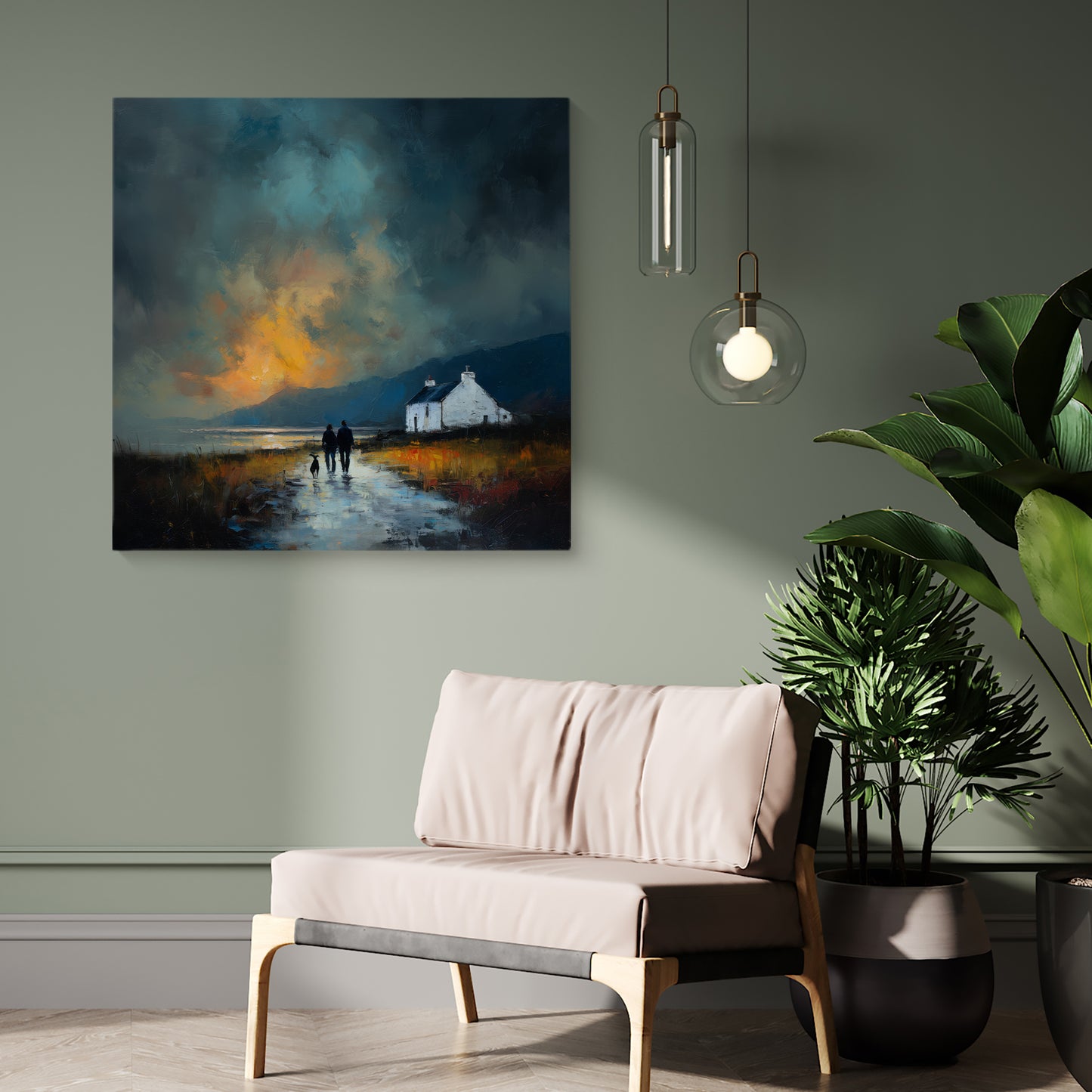 Last Light - Canvas Print